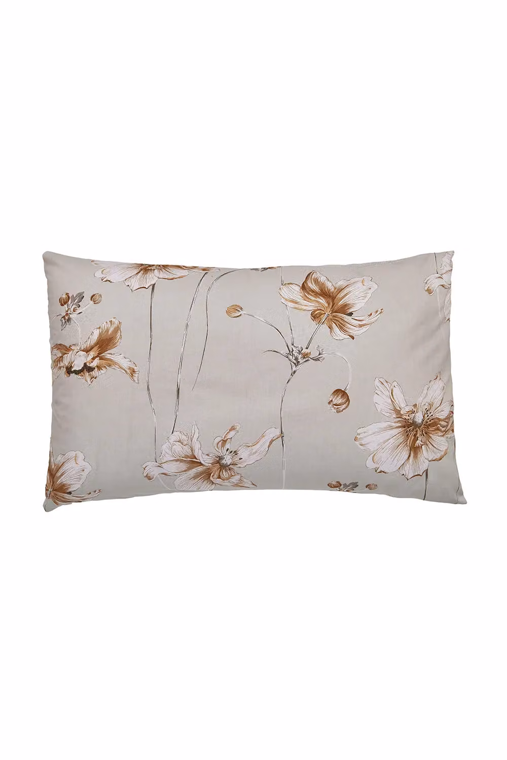 Bedeck Nalu Nicole Scherzinger Alaula Cotton Duvet Cover and Pillowcase Set in Grey and Beige, W/D/H: 230 x 220 x 180 cm – 4