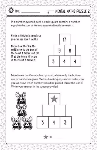 Buster Books Mental Maths Games for Clever Kids Paper Book