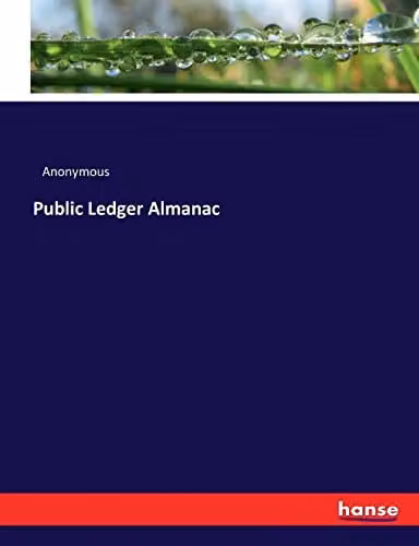 Hansebooks Public Ledger Almanac Blue Paper Edition