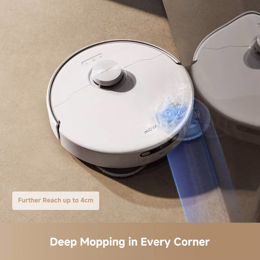 Mova P50 Pro Ultra Robot Vacuum and Mop with All-in-one Cleaning Station, White – 5