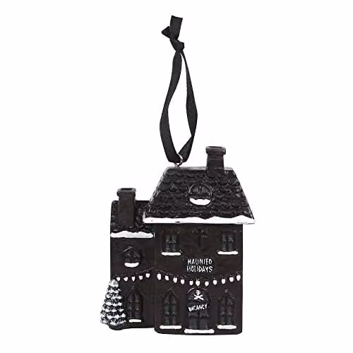 Something Different MC_63022 Gothic Tabletop Decoration, Black and White