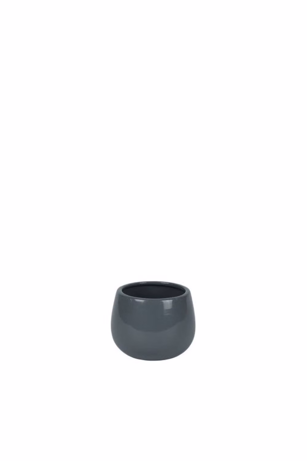 KDMD Hortus London Ceramic Tabletop Pot, Grey, 4 Pack, W/D/H: 8.5 x 8.0 x 10.0 cm – 2