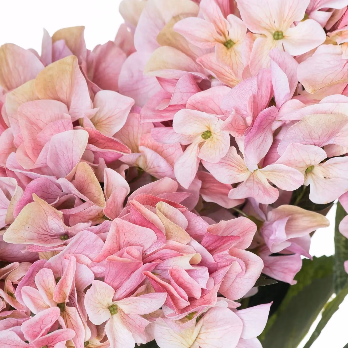 Hill Interiors Shabby Chic Pink Artificial Hydrangea Bouquet – 2