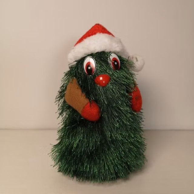 Samuel Alexander Green Musical Dancing Christmas Tree with Jingle Bell Rock, Height: 18 cm