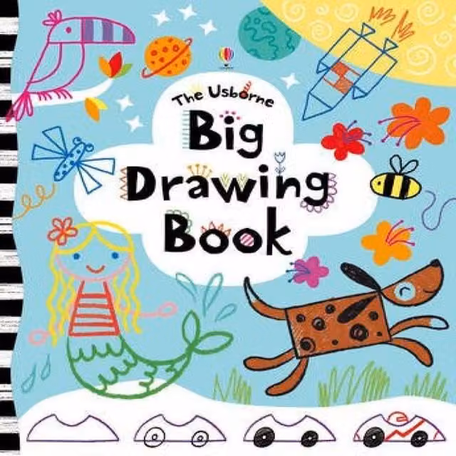 Fiona Watt Big Drawing Book Multicolour Paperback