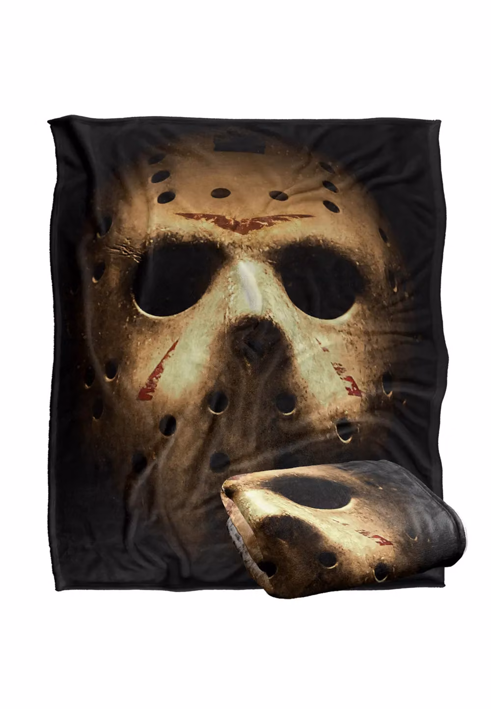 Warner Brothers Friday The 13th Silky Touch Super Soft Throw Blanket, White, W: 152 cm, D: 127 cm – 2