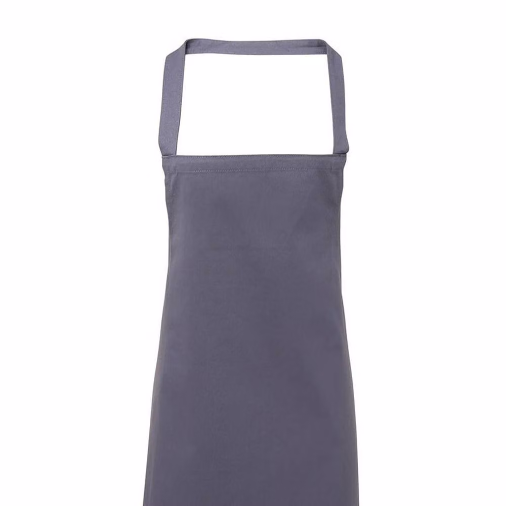 Premier Cotton Bib Apron in Grey – 2
