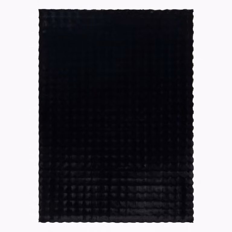 RugsX Bubble Rug in Black, W: 60 cm x L: 100 cm