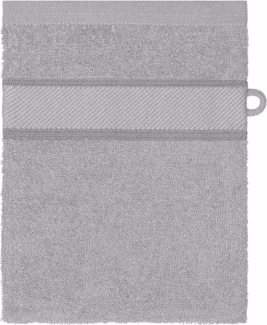 Myrtle Beach Silver Soft Cotton Terrycloth Wash Cloth