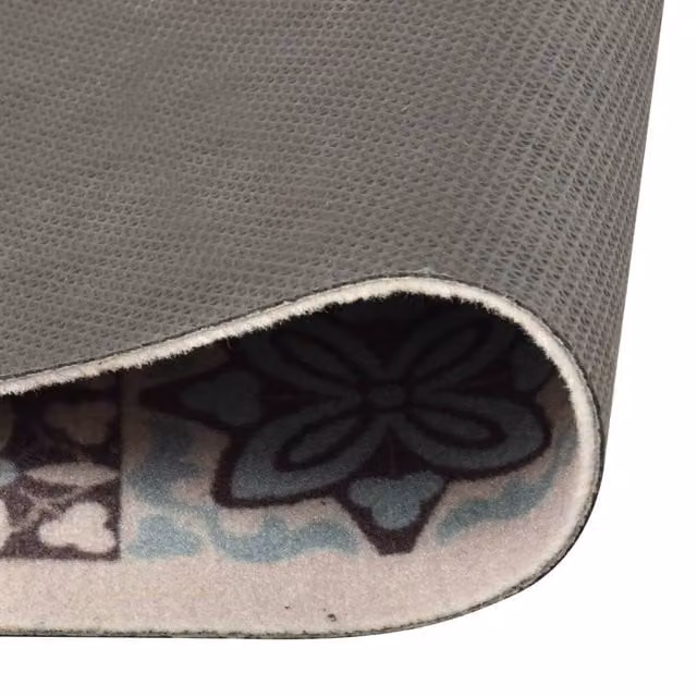 Berkfield Home Washable Moroccan Mosaic Kitchen Carpet, Multicolour, W: 60 cm, L: 300 cm