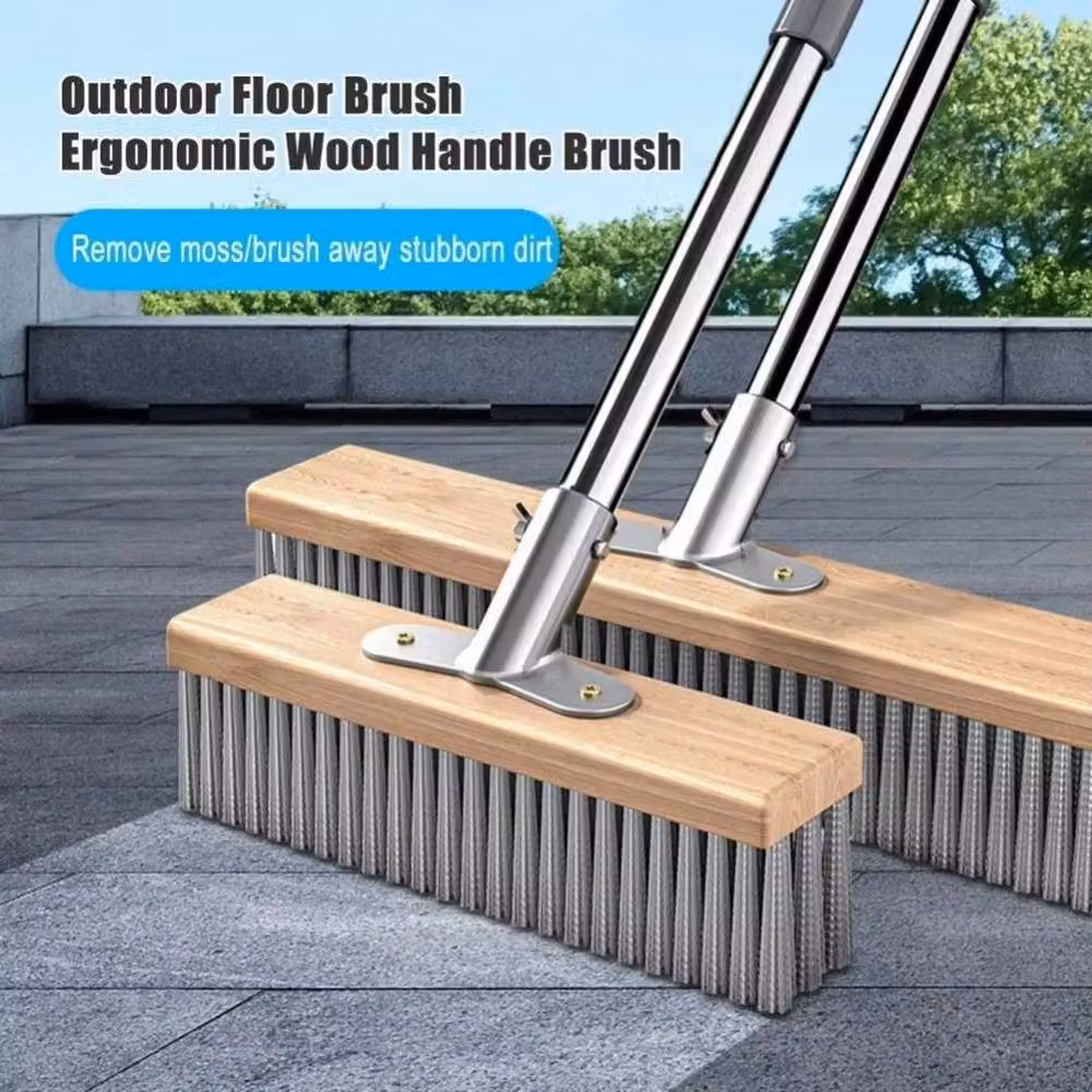 Kelvenix Brown Rust-Proof Stainless Steel Wire Broom Brush – 2