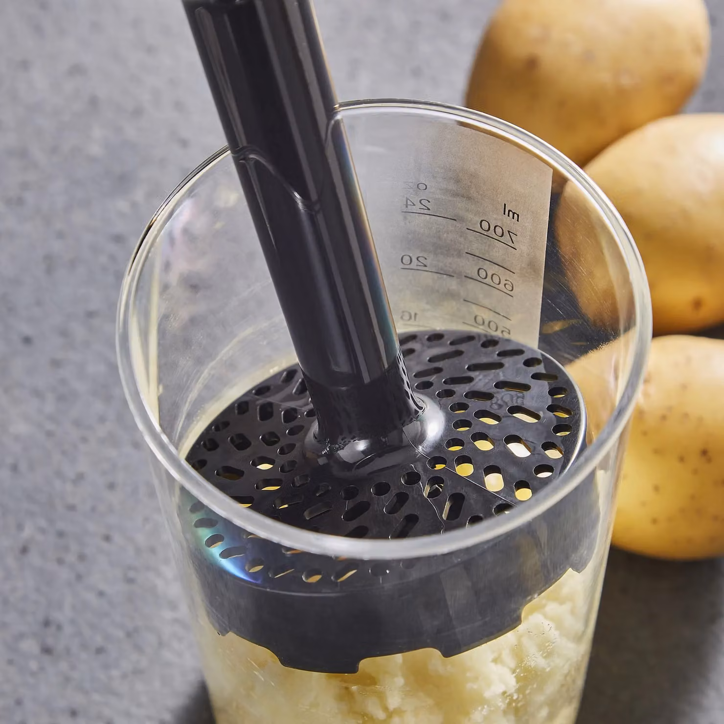 Morphy Richards Electric Hand Blender Set with Masher in Silver and Stainless Steel – 5