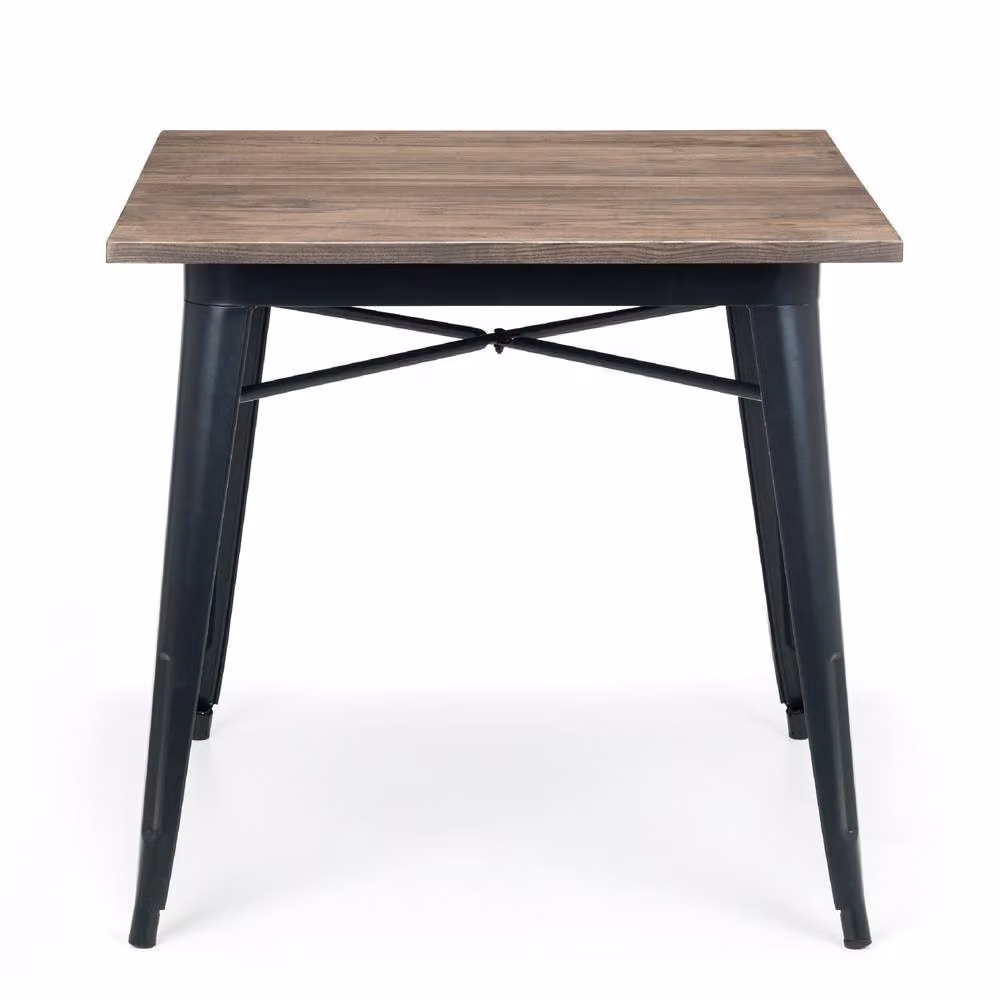 Cheshire Premium Grafton Square Wood Dining Table, Multicolour, W/D/H: 80 x 80 x 80 cm – 4