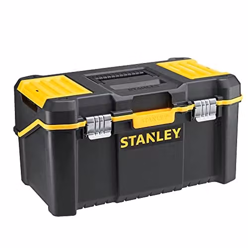 Stanley STST83397-1 Plastic Cantilever Toolbox, Grey, W: 49.1 cm, D: 34.8 cm, H: 25.0 cm