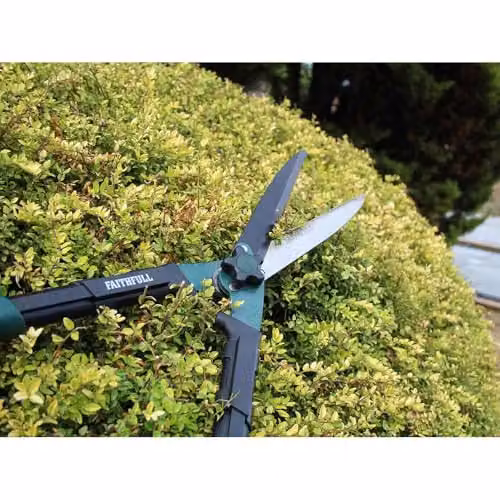 Faithfull FAICOUHS10 Countryman Hedge Shear with 250mm Steel Blade in Green – 2