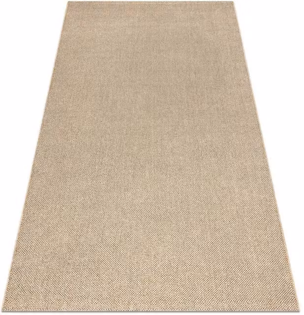RugsX Casablanca Loom Boho Flat Weave Rug in Beige, W x W: 400 x 400 cm – 1