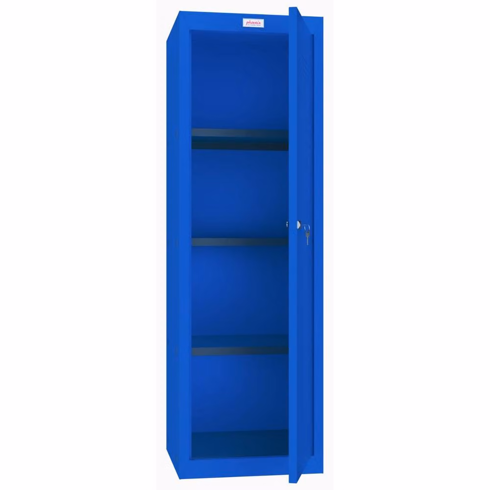 Phoenix Safe Company Size 4 Blue Cube Locker CL1244BBK with Key Lock and 173 Litre Capacity – 2