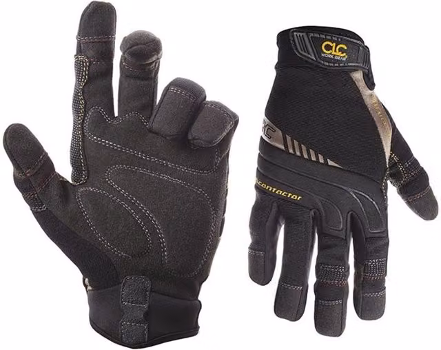 Kuny's Subcontractor Flex Grip Gloves, Medium, Black and Multicolour
