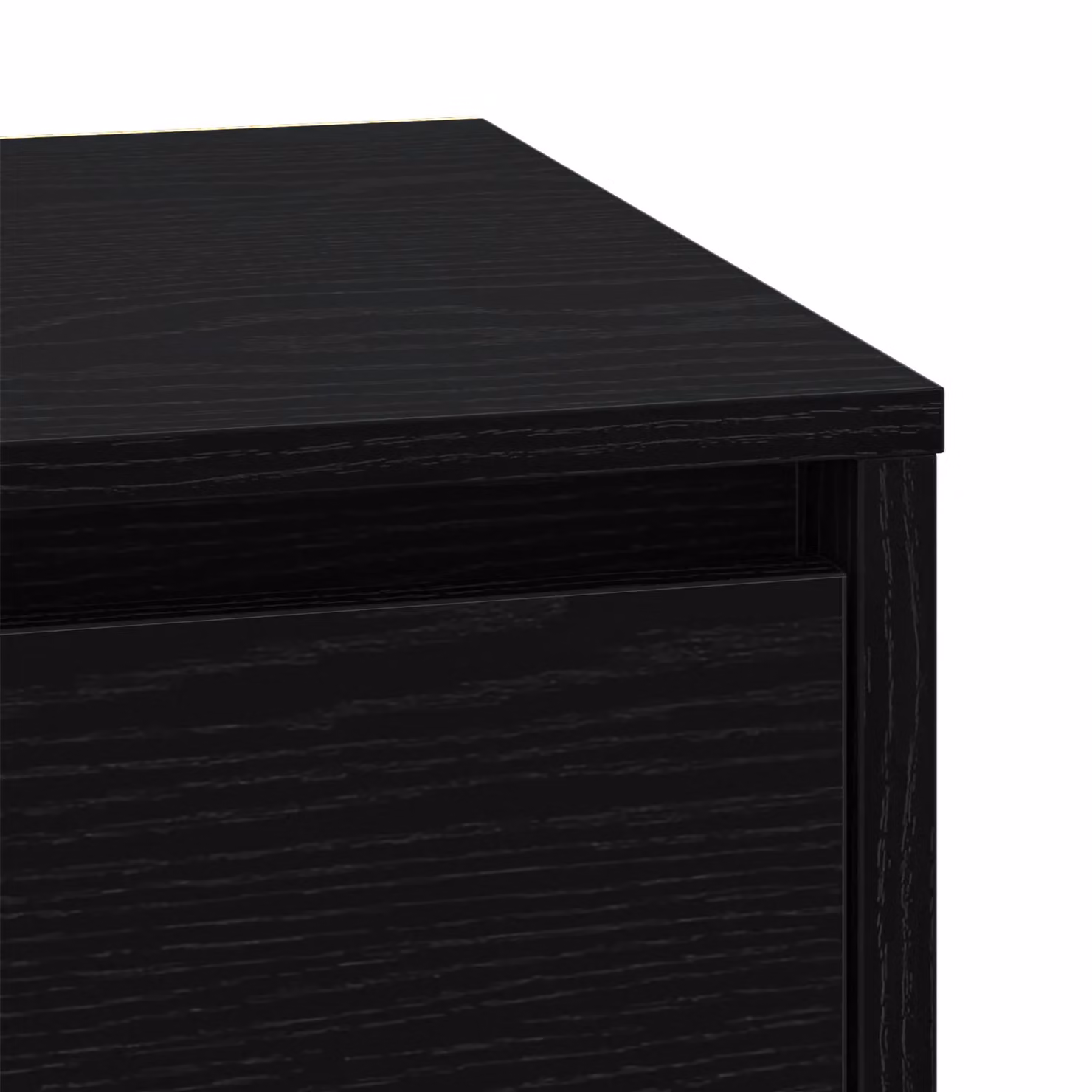 Berkfield Home Black Bedside Cabinet with Integrated LED Lights and Soft Close Drawers W/D/H: 39 x 34.5 x 50 cm – 5