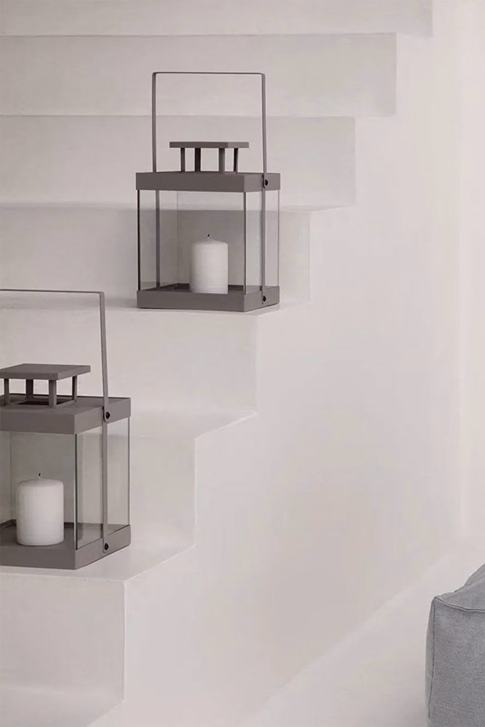 Blomus Finca Lantern Small in Mourning Dove Grey – 2