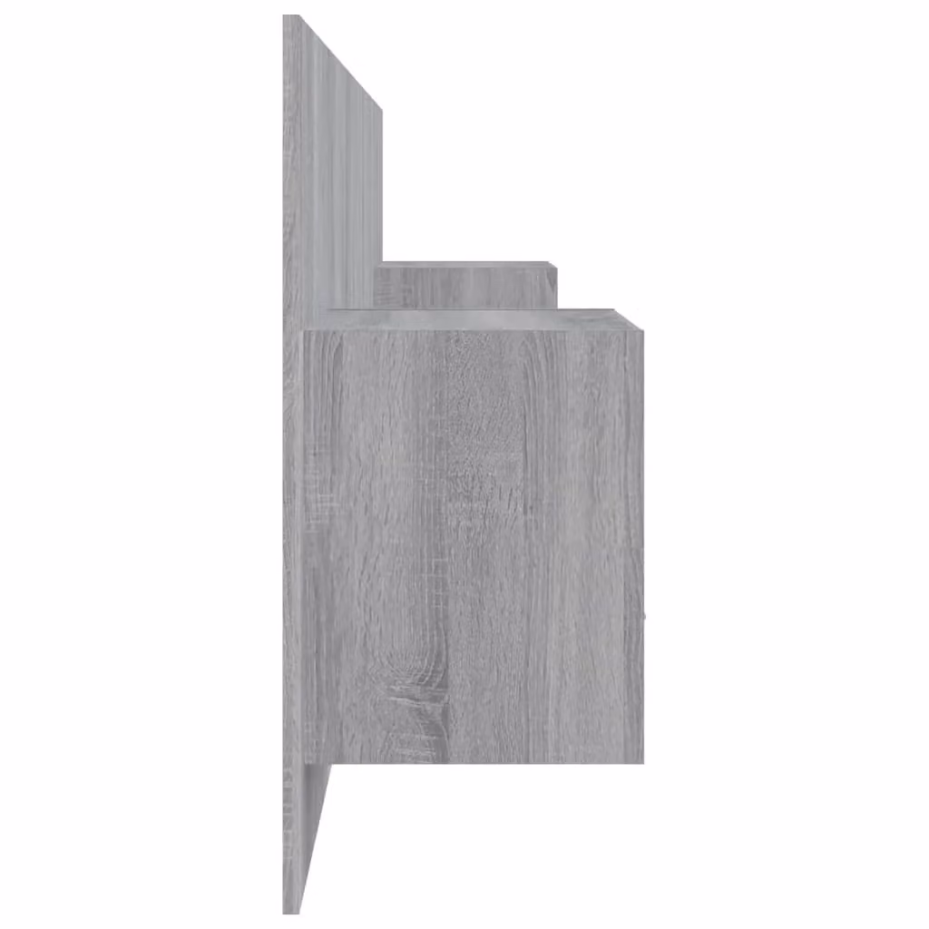 Berkfield Home Bed Headboard with Cabinets in Grey Sonoma Engineered Wood – 2