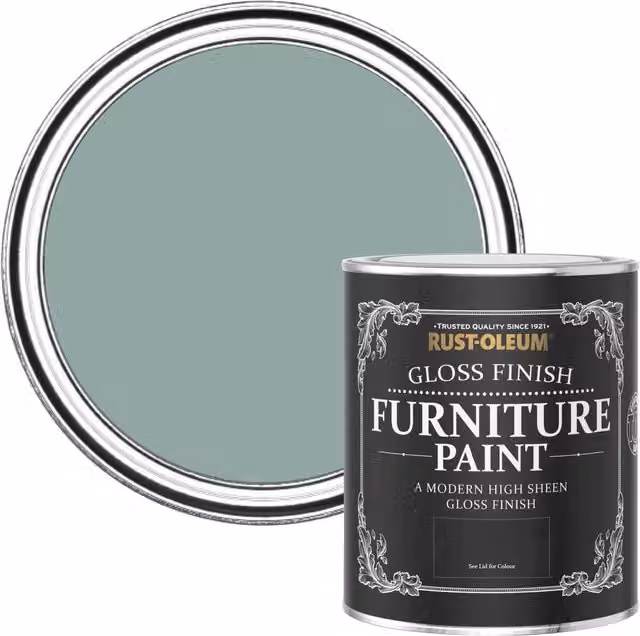 Rust-Oleum Chalky Kitchen Cupboard Paint in Matt Blue