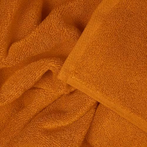 Allure Bath Fashions Luxury Zero Twist Egyptian Cotton Bath Sheet in Burnt Orange, W: 150 cm – 5