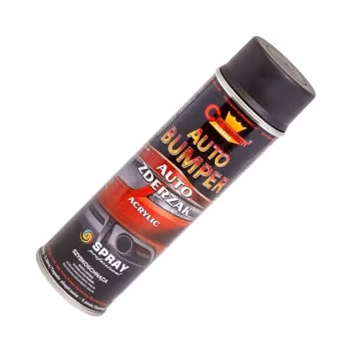 Sola Black Water-Based Acrylic Bumper Paint Spray for Plastic PP and ABS Trim, 2 x 500 mL – 3