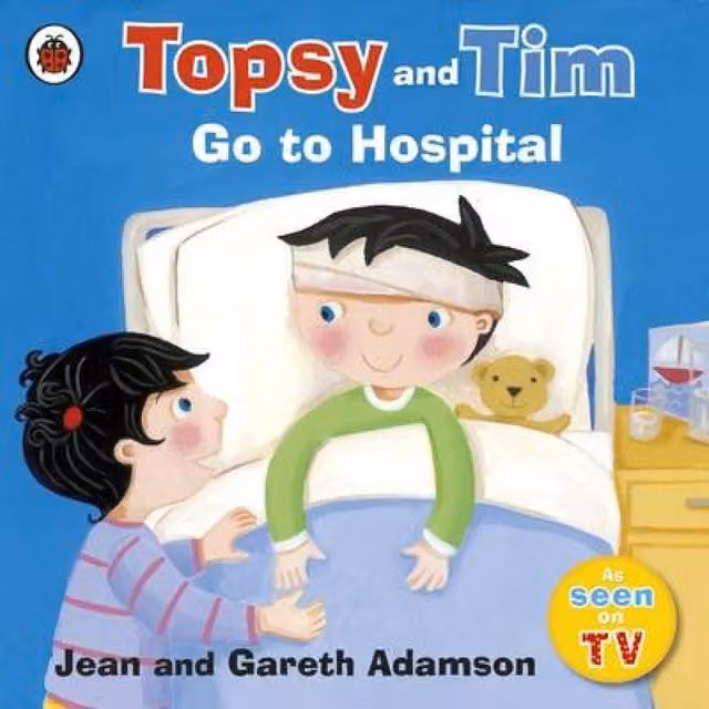 Jean Adamson Topsy & Tim: Go to Hospital Multicolour Paperback Book