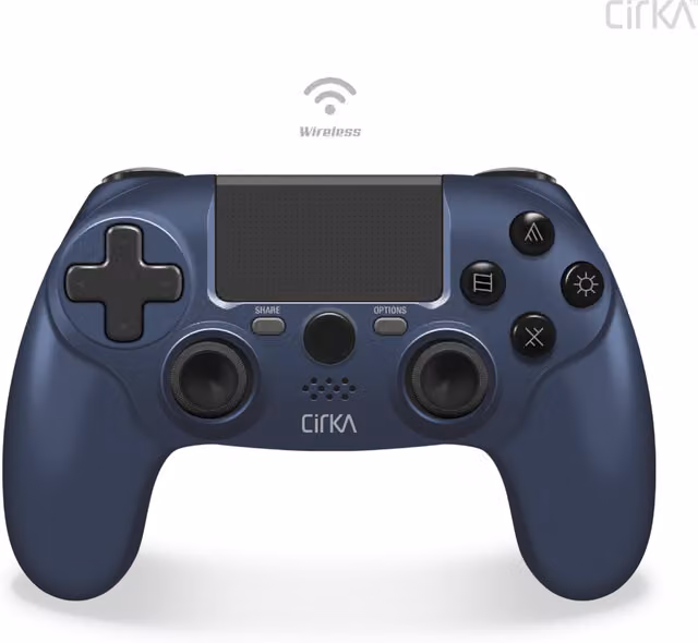 Hyperkin NuForce Bluetooth Wireless Controller for PlayStation, Blue