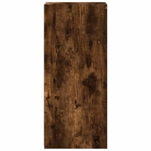 vidaXL Modern Smoked Oak Sideboard in Brown, W/D/H: 30 x 41 x 93 cm – 3