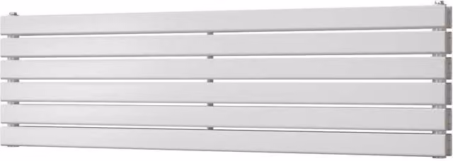 Typhoon Axis White Double Panel Horizontal Steel Radiator