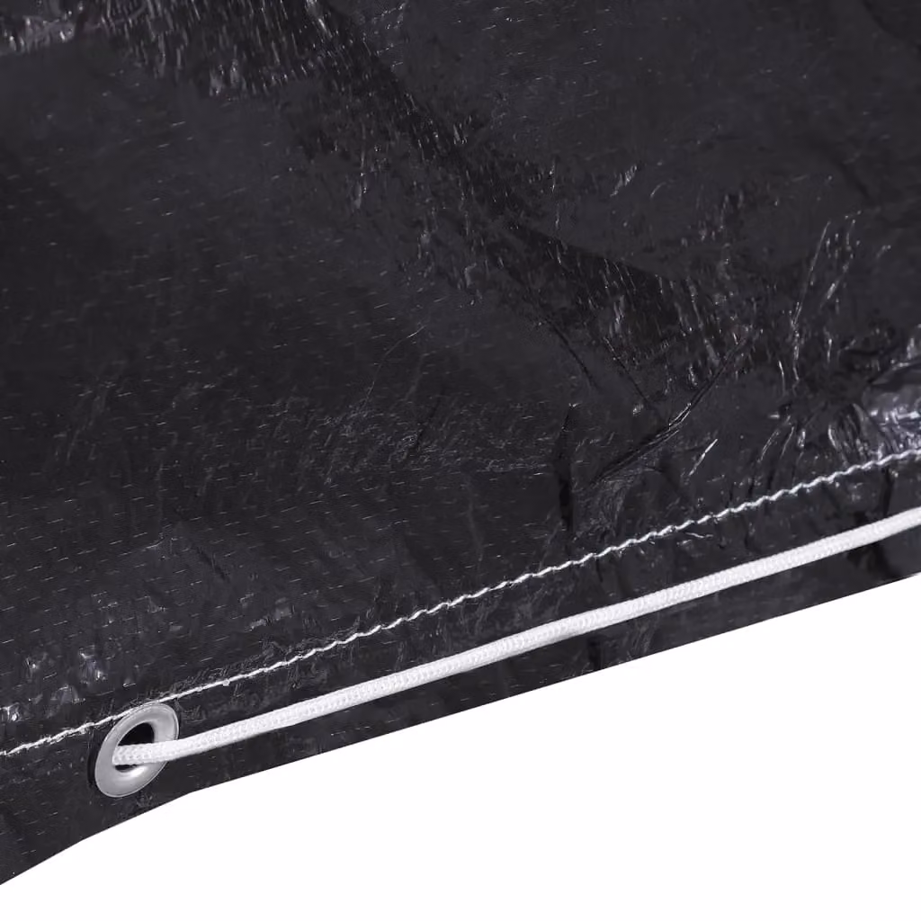 Berkfield Home Garden Furniture Covers, 2 Pack, Black, W/D/H: 160 x 80 x 75 cm – 3