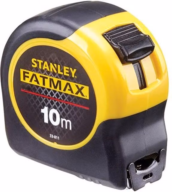 Stanley Fatmax Bladearmor Tape Measure in Yellow and Multicolour