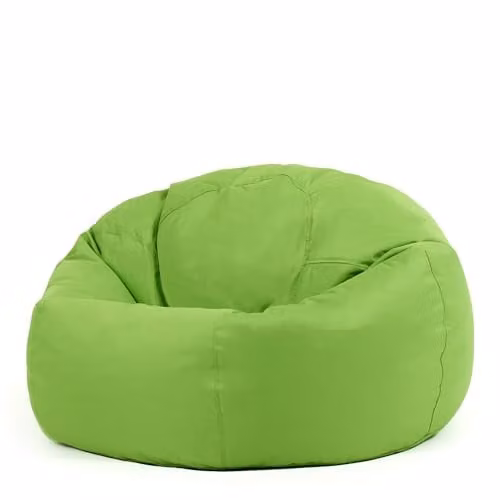 Bean Bag Bazaar icon Kingston Classic Indoor Outdoor Bean Bag Chair in Green – 1
