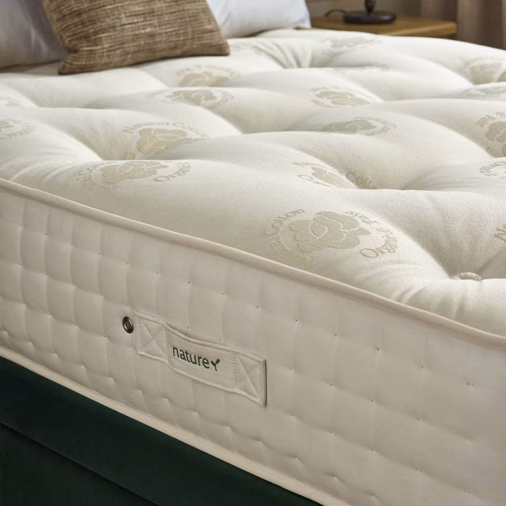 Cheshire Oakham Capsule Nature Pocket Sprung Mattress, Super King, Cream, W/D/H: 180 x 200 cm – 3
