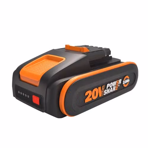 WORX WA3639 20V 2.0Ah PowerShare Battery in Black and Orange – 2