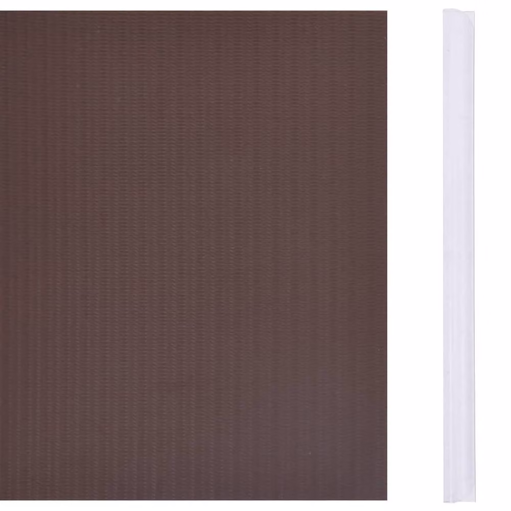 Berkfield Home Garden PVC Privacy Screen in Brown – 3