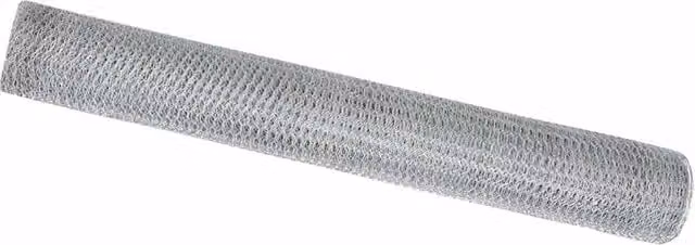Berkfield Home Hexagon Fence in Silver Galvanised Steel, H: 140 cm, L: 25 m
