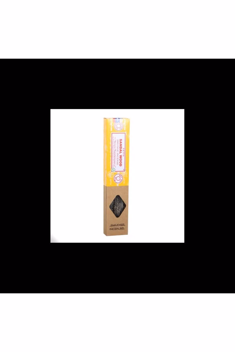 KDMD Satya Sandalwood Smudge Incense Sticks, 12 Pack, 25g, Yellow – 2