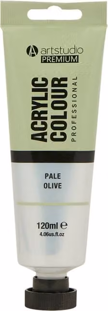 Art Studio Premium Acrylic Paint in Pale Olive Green for Professionals