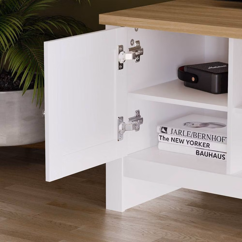 HD Designs Vida Designs Arlington 1 Door TV Unit in White Matt – 4