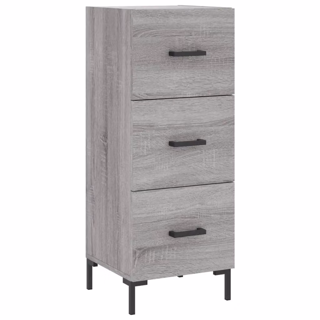 Berkfield Home Grey Sonoma Sideboard W/D/H: 34.5 x 34.0 x 90.0 cm – 2