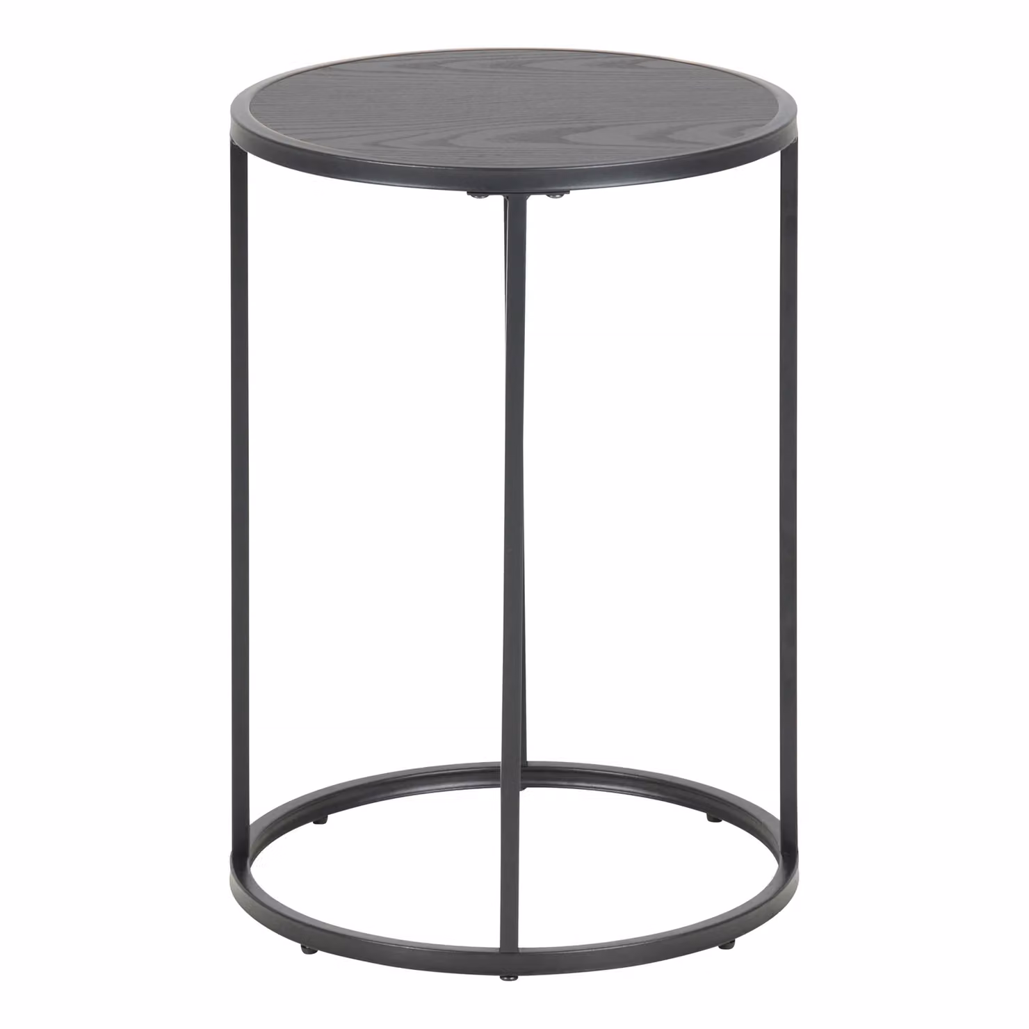 Furniture To Go Seaford Round Black Metal Side Table – 2