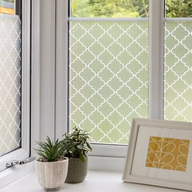 D-C-Fix Onadi Self Adhesive Transparent Privacy Window Film, W: 67.5 cm x H: 100 cm