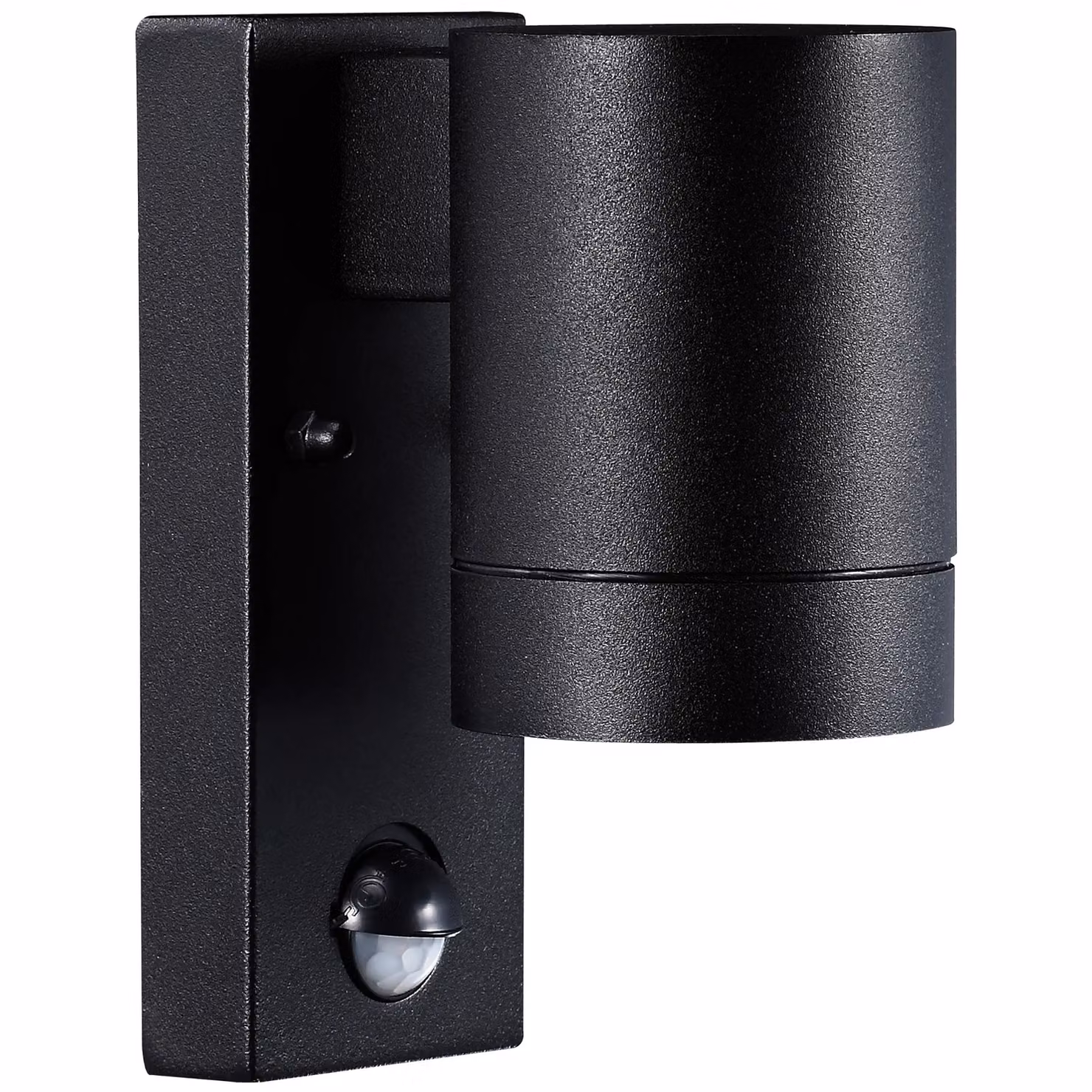 Nordlux Tin Modern Black Metal Outdoor Wall Light with Motion and Dusk Sensor, GU10, IP54, Mains Powered – 2