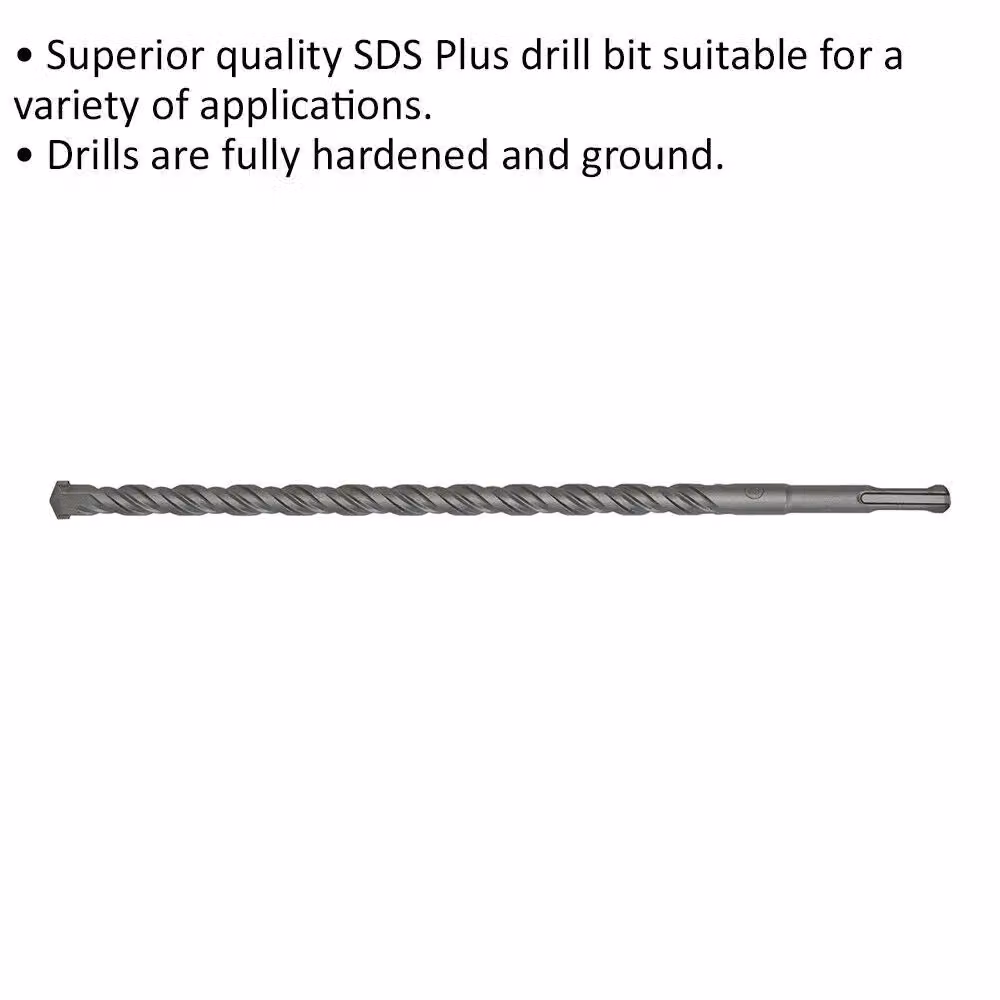 Loops SDS Plus Drill Bit, Multicolour, Diameter: 13 mm, Length: 310 mm – 2