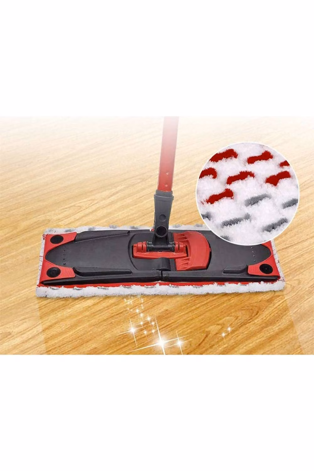 KDMD Microfiber Mop Pad Replacement for Vileda 1 2 Spray Mop in White – 3
