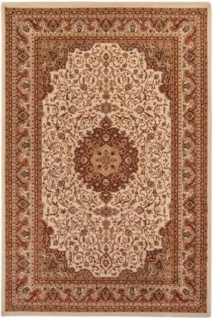 The Rug House Multicolour Oriental Classic Rectangular Area Rug, W: 80 cm, L: 150 cm