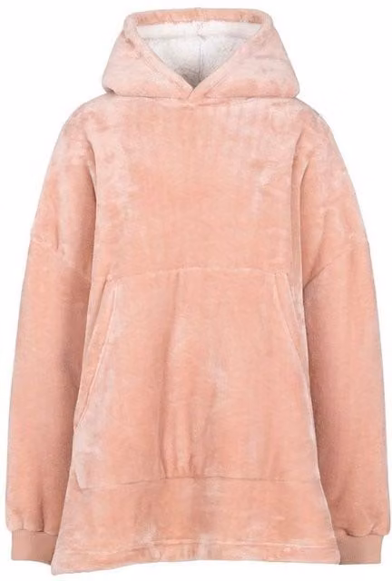 Trespass Women's Cosiness Oversized Hoodie Blanket in Pink